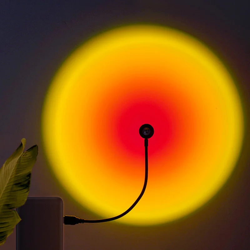 Sunset Rainbow Projector Lamp