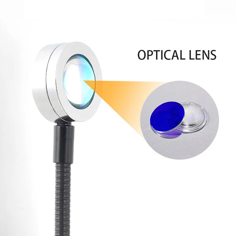 Sunset Rainbow Projector Lamp