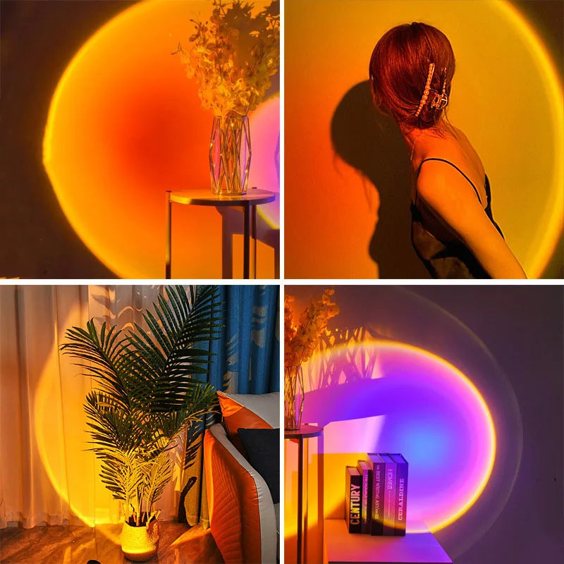 Sunset Rainbow Projector Lamp