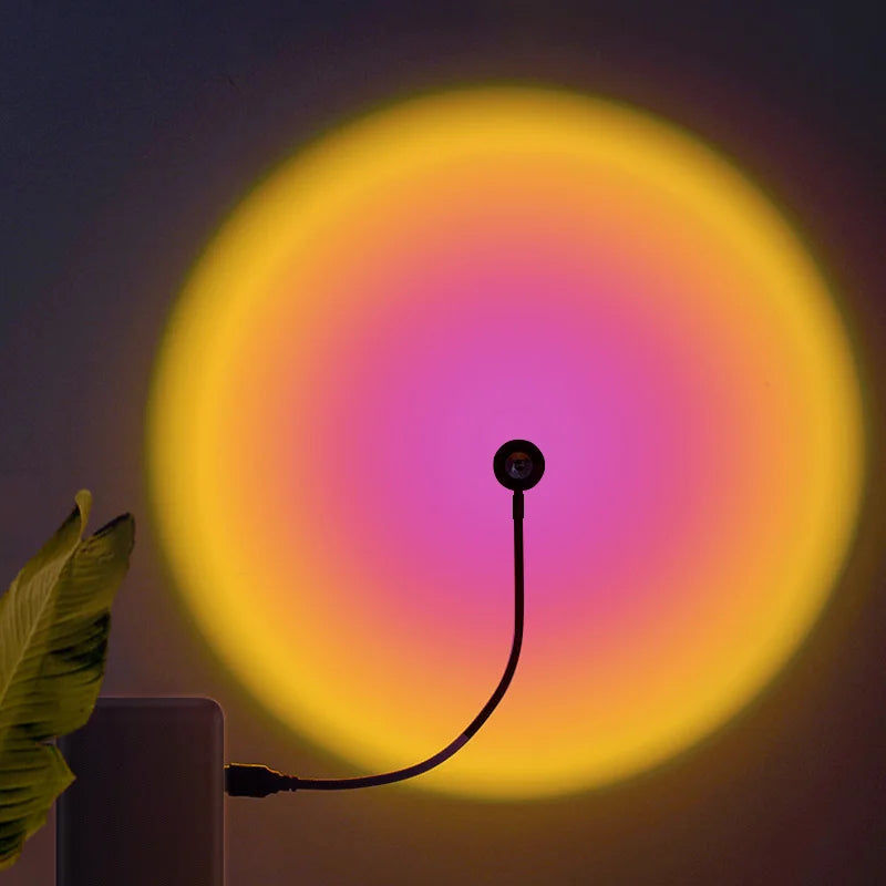Sunset Rainbow Projector Lamp